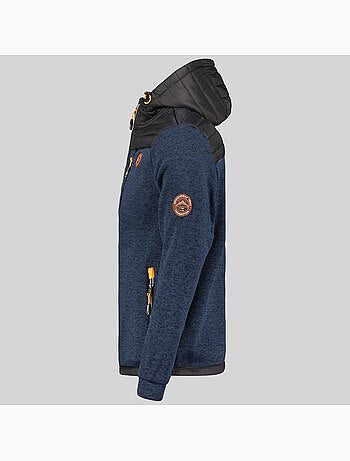 Casaco polar com capuz toledo – geographical norway