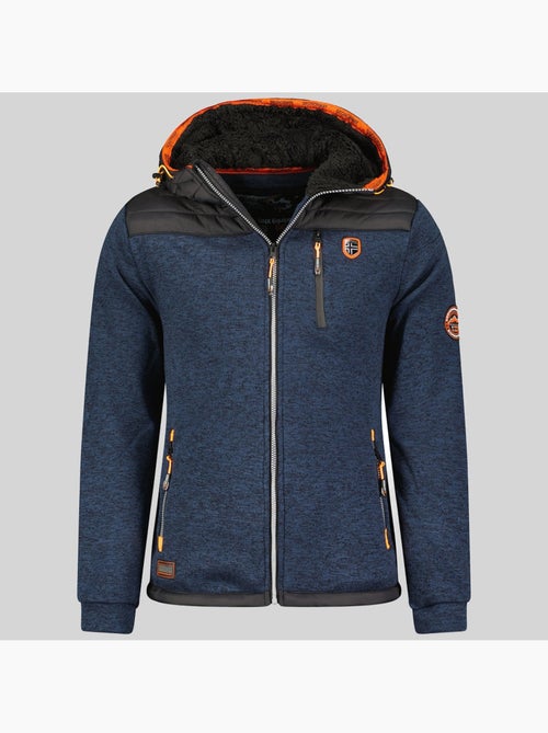 Casaco polar com capuz toledo – geographical norway - Kiabi
