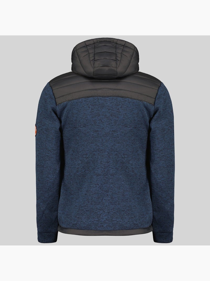 Casaco polar com capuz toledo – geographical norway Azul-marinho - Kiabi
