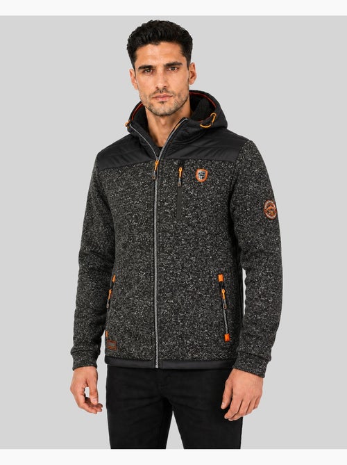 Casaco polar com capuz toledo – geographical norway - Kiabi