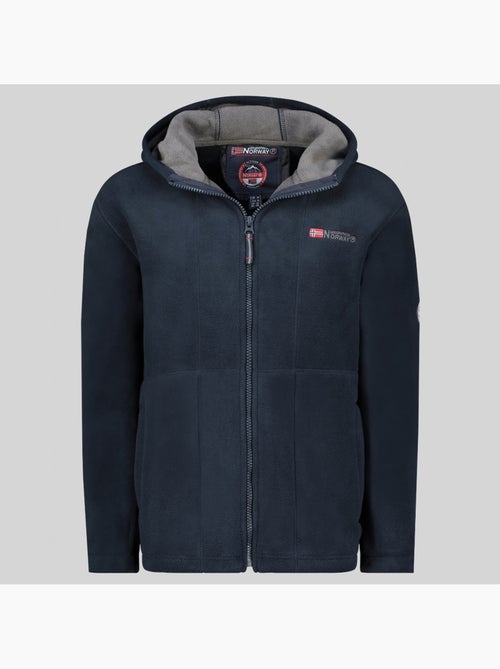 Casaco polar com capuz torleon hood – geographical norway - Kiabi