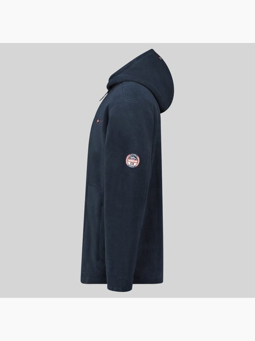 Casaco polar com capuz torleon hood – geographical norway - Kiabi