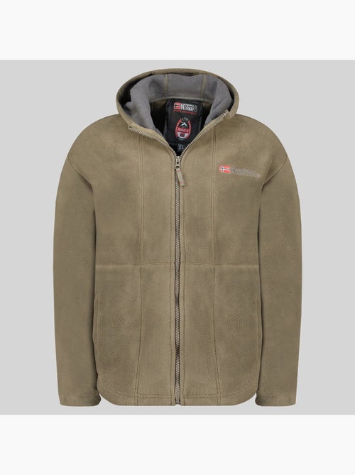 Casaco polar com capuz torleon hood – geographical norway - Kiabi