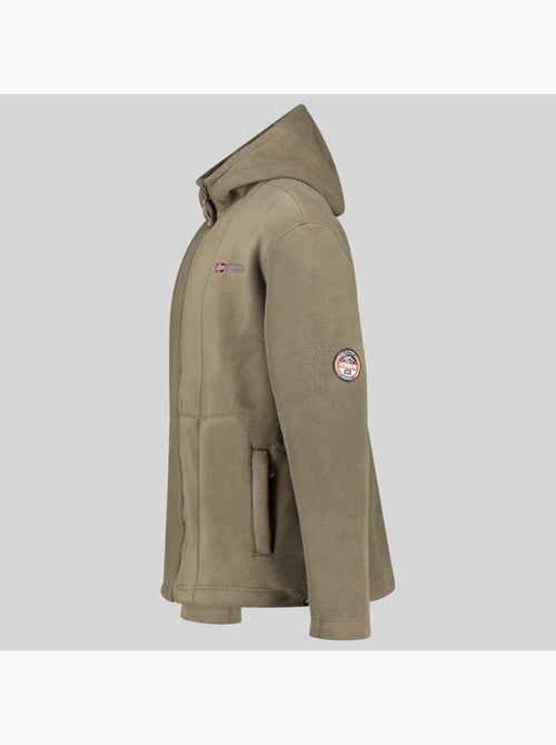 Casaco polar com capuz torleon hood – geographical norway - Kiabi