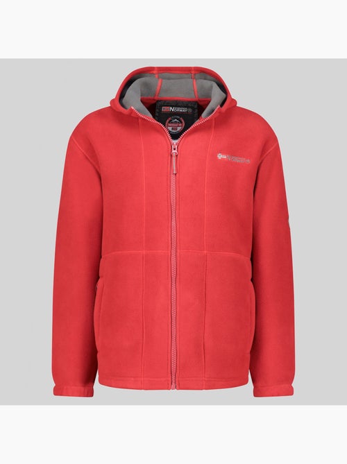Casaco polar com capuz torleon hood – geographical norway - Kiabi