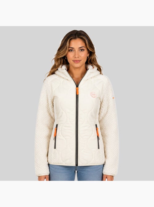 Casaco polar com capuz torsade – geographical norway - Kiabi Casaco polar com capuz torsade – geographical norway - Kiabi