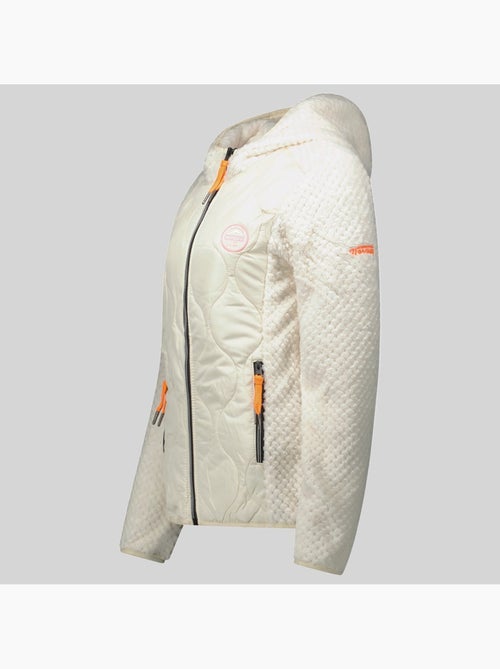 Casaco polar com capuz torsade – geographical norway - Kiabi Casaco polar com capuz torsade – geographical norway - Kiabi