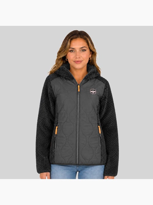 Casaco polar com capuz torsade – geographical norway - Kiabi Casaco polar com capuz torsade – geographical norway - Kiabi