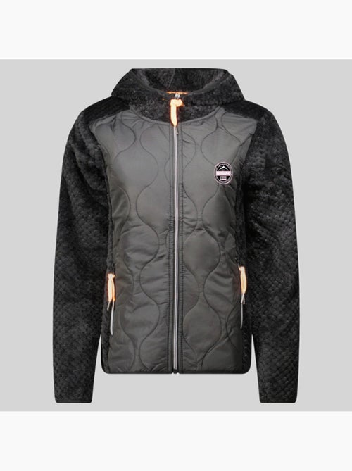 Casaco polar com capuz torsade – geographical norway - Kiabi Casaco polar com capuz torsade – geographical norway - Kiabi