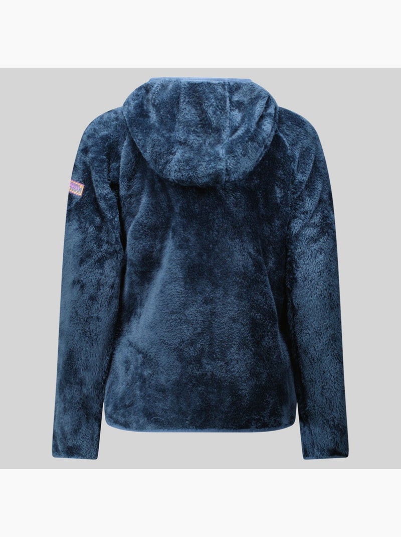 Casaco polar com capuz toscana – geographical norway Azul-marinho - Kiabi