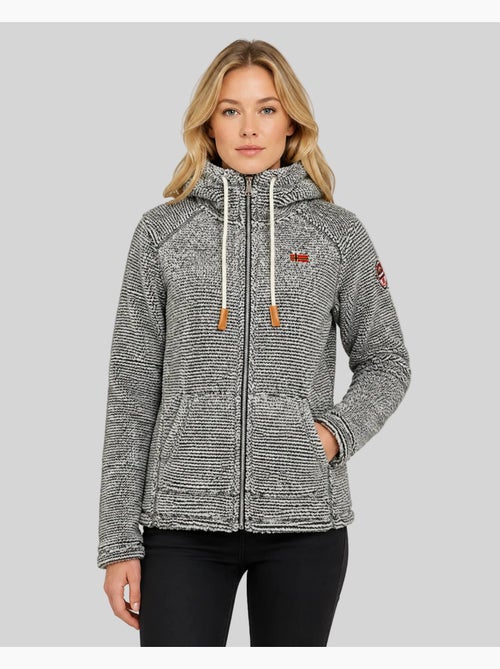 Casaco polar com capuz trigo – geographical norway - Kiabi Casaco polar com capuz trigo – geographical norway - Kiabi