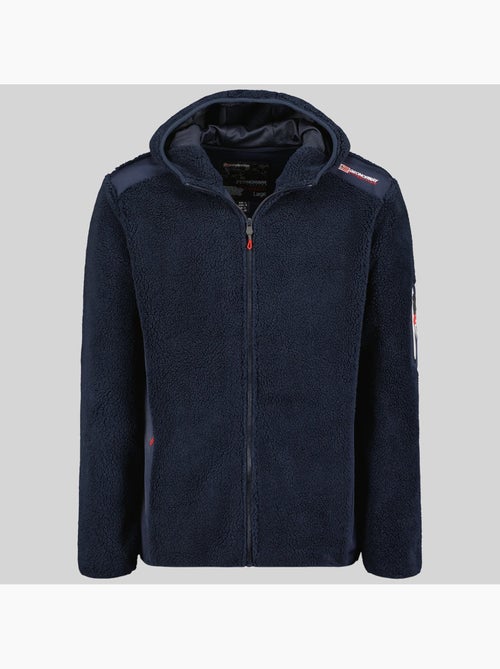 Casaco polar com capuz tufour – geographical norway - Kiabi
