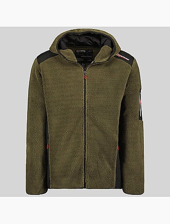 Casaco polar com capuz tufour – geographical norway