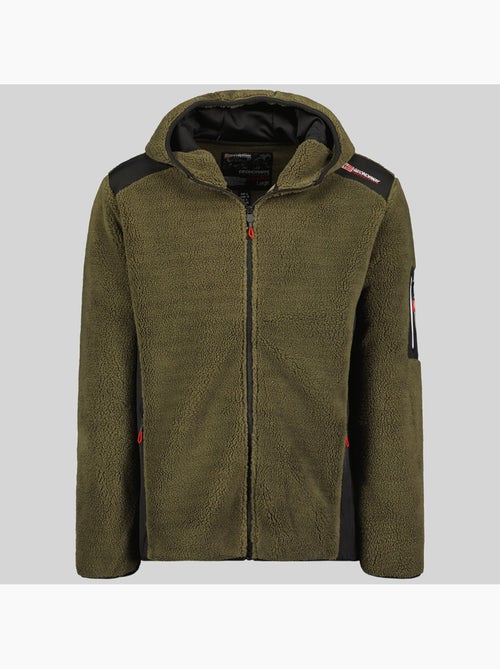 Casaco polar com capuz tufour – geographical norway - Kiabi