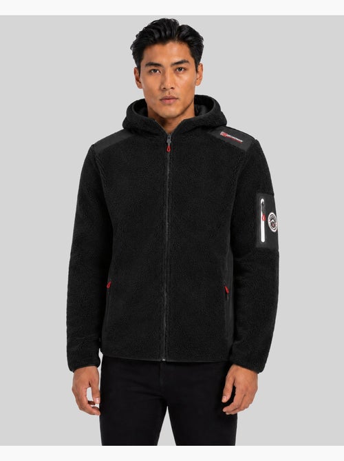 Casaco polar com capuz tufour – geographical norway - Kiabi
