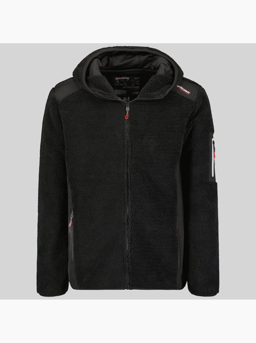 Casaco polar com capuz tufour – geographical norway - Kiabi