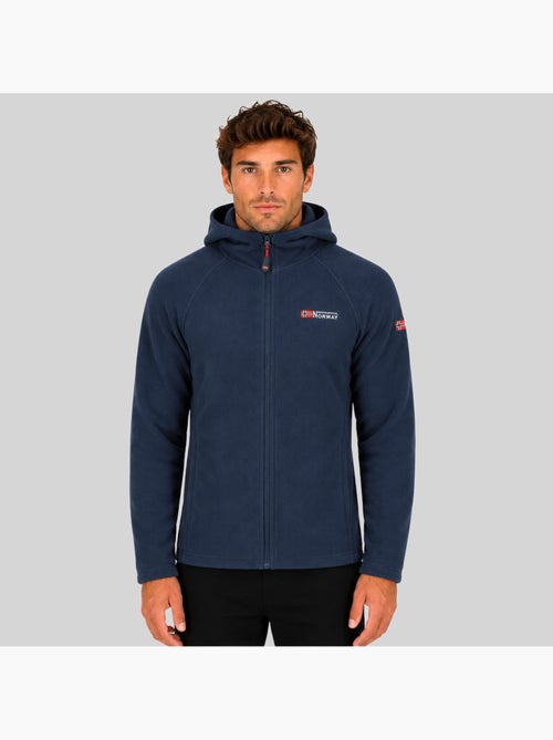 Casaco polar com capuz tugood – geographical norway - Kiabi