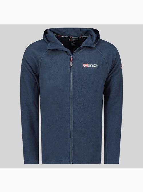 Casaco polar com capuz tugood – geographical norway - Kiabi