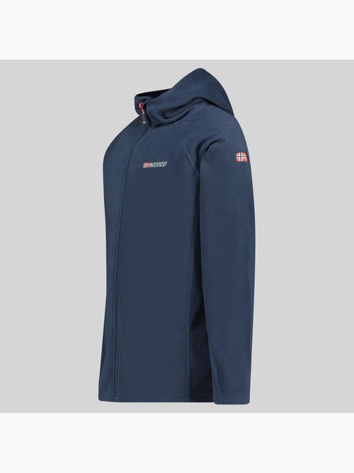 Casaco polar com capuz tugood – geographical norway - Kiabi