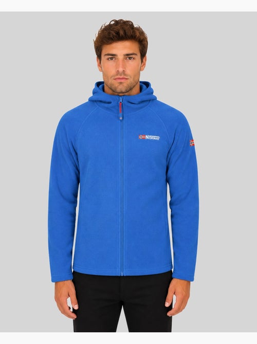 Casaco polar com capuz tugood – geographical norway - Kiabi