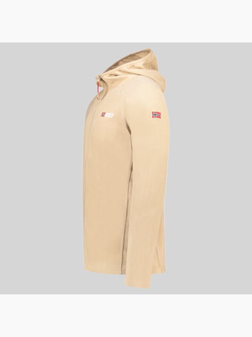 Casaco polar com capuz tugood – geographical norway - Kiabi
