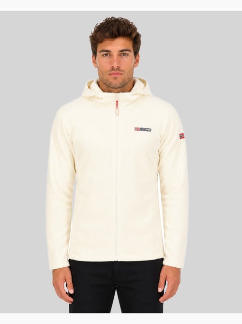 Casaco polar com capuz tugood – geographical norway - Kiabi