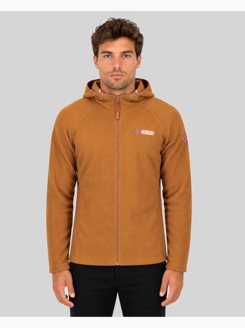 Casaco polar com capuz tugood – geographical norway - Kiabi