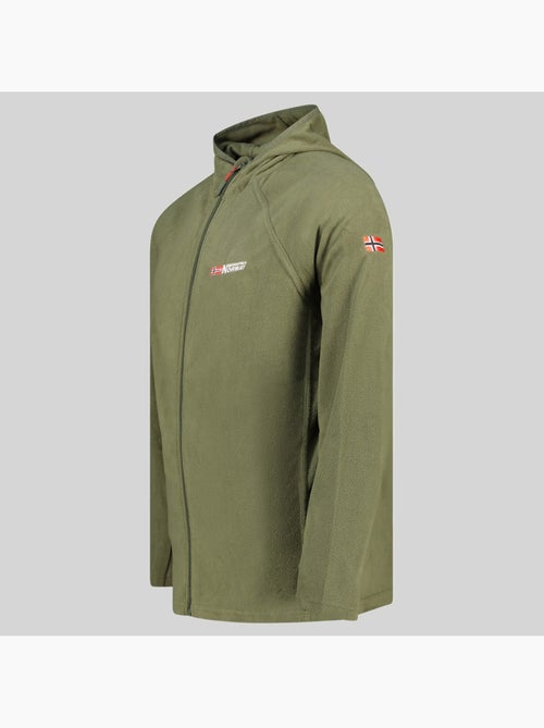 Casaco polar com capuz tugood – geographical norway - Kiabi
