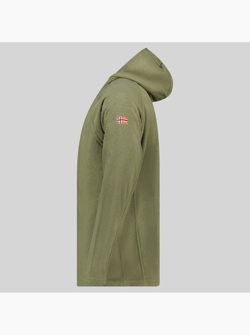 Casaco polar com capuz tugood – geographical norway - Kiabi