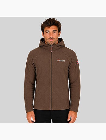 Casaco polar com capuz tugood – geographical norway