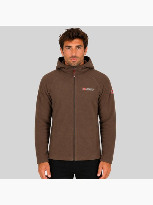 Casaco polar com capuz tugood – geographical norway - Kiabi