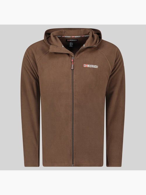 Casaco polar com capuz tugood – geographical norway - Kiabi
