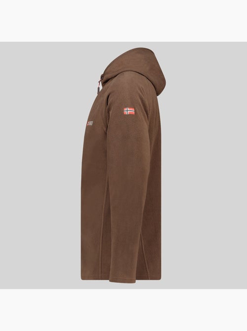 Casaco polar com capuz tugood – geographical norway - Kiabi