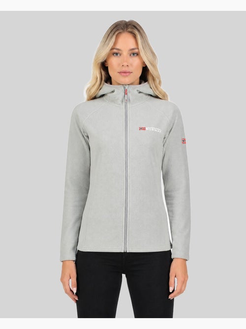 Casaco polar com capuz tugood – geographical norway - Kiabi