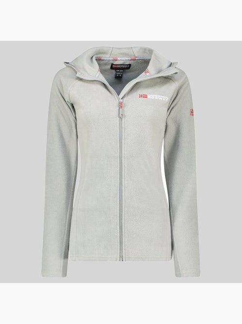 Casaco polar com capuz tugood – geographical norway - Kiabi