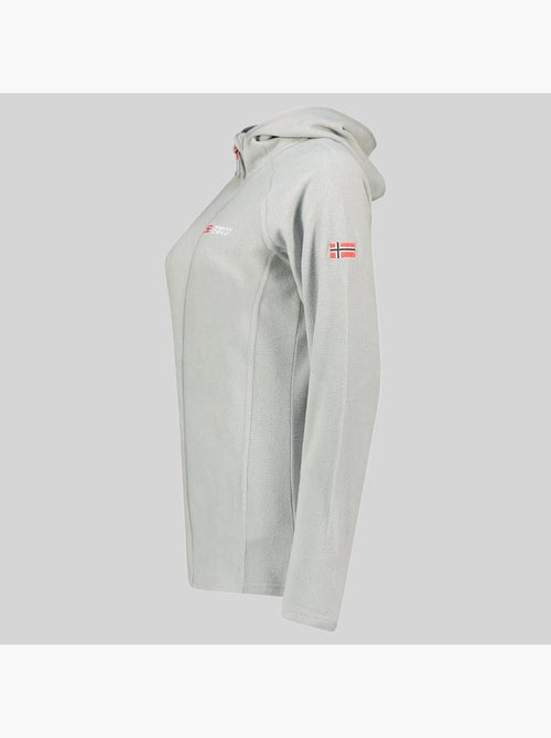 Casaco polar com capuz tugood – geographical norway - Kiabi