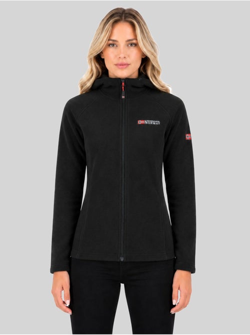 Casaco polar com capuz tugood – geographical norway - Kiabi