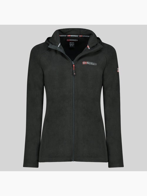 Casaco polar com capuz tugood – geographical norway - Kiabi