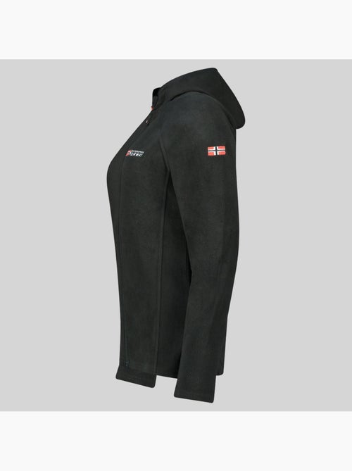 Casaco polar com capuz tugood – geographical norway - Kiabi