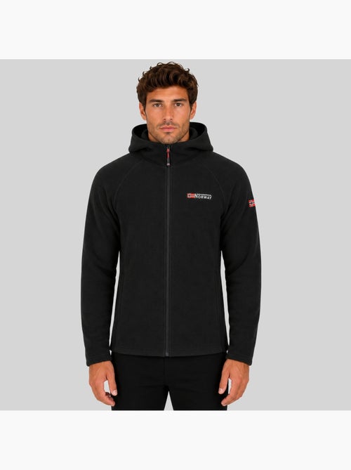 Casaco polar com capuz tugood – geographical norway - Kiabi