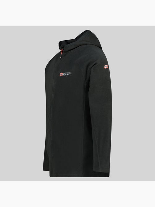 Casaco polar com capuz tugood – geographical norway - Kiabi