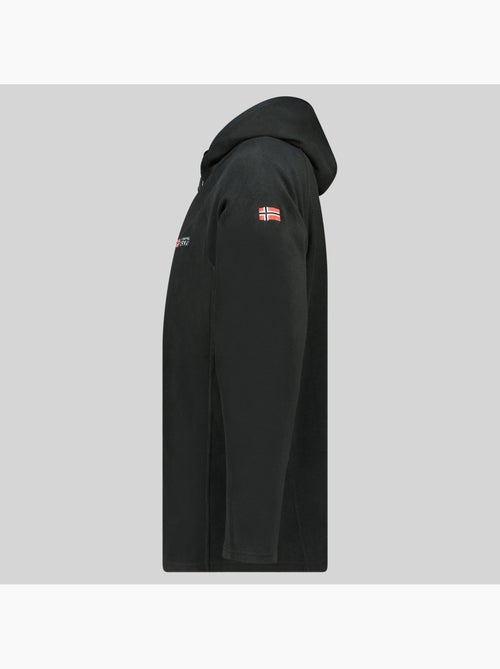 Casaco polar com capuz tugood – geographical norway - Kiabi
