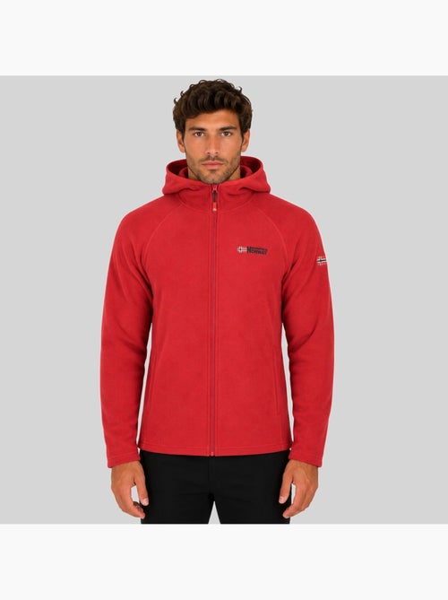 Casaco polar com capuz tugood – geographical norway - Kiabi