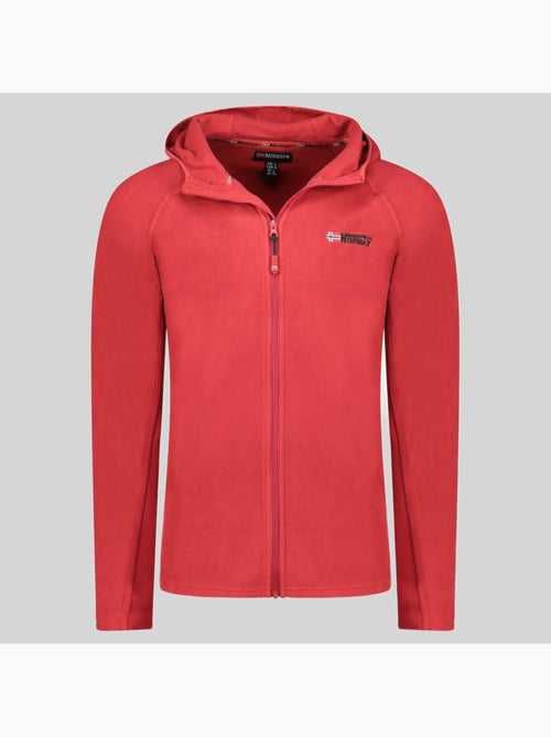 Casaco polar com capuz tugood – geographical norway - Kiabi