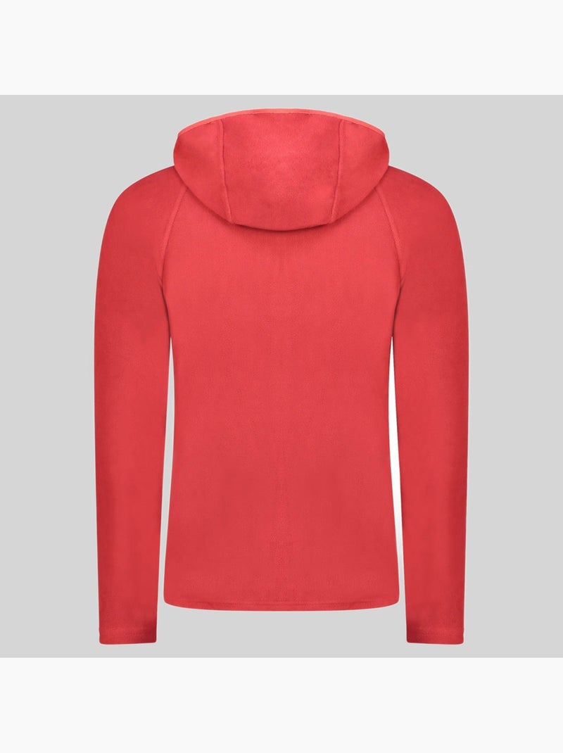Casaco polar com capuz tugood – geographical norway Vermelho - Kiabi