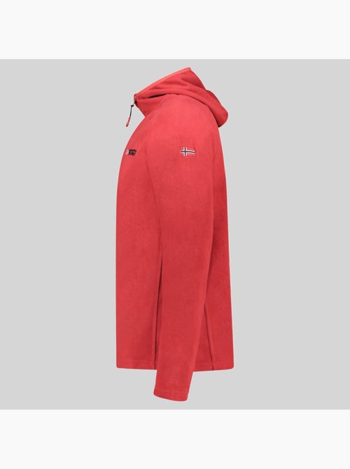 Casaco polar com capuz tugood – geographical norway - Kiabi