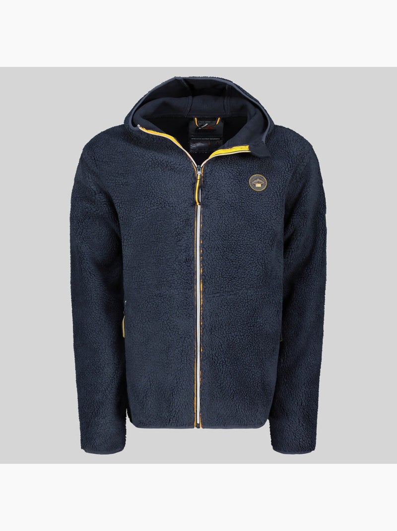 Casaco polar com capuz ucherpim – geographical norway Azul-marinho - Kiabi