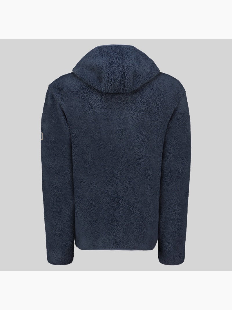 Casaco polar com capuz ucherpim – geographical norway Azul-marinho - Kiabi
