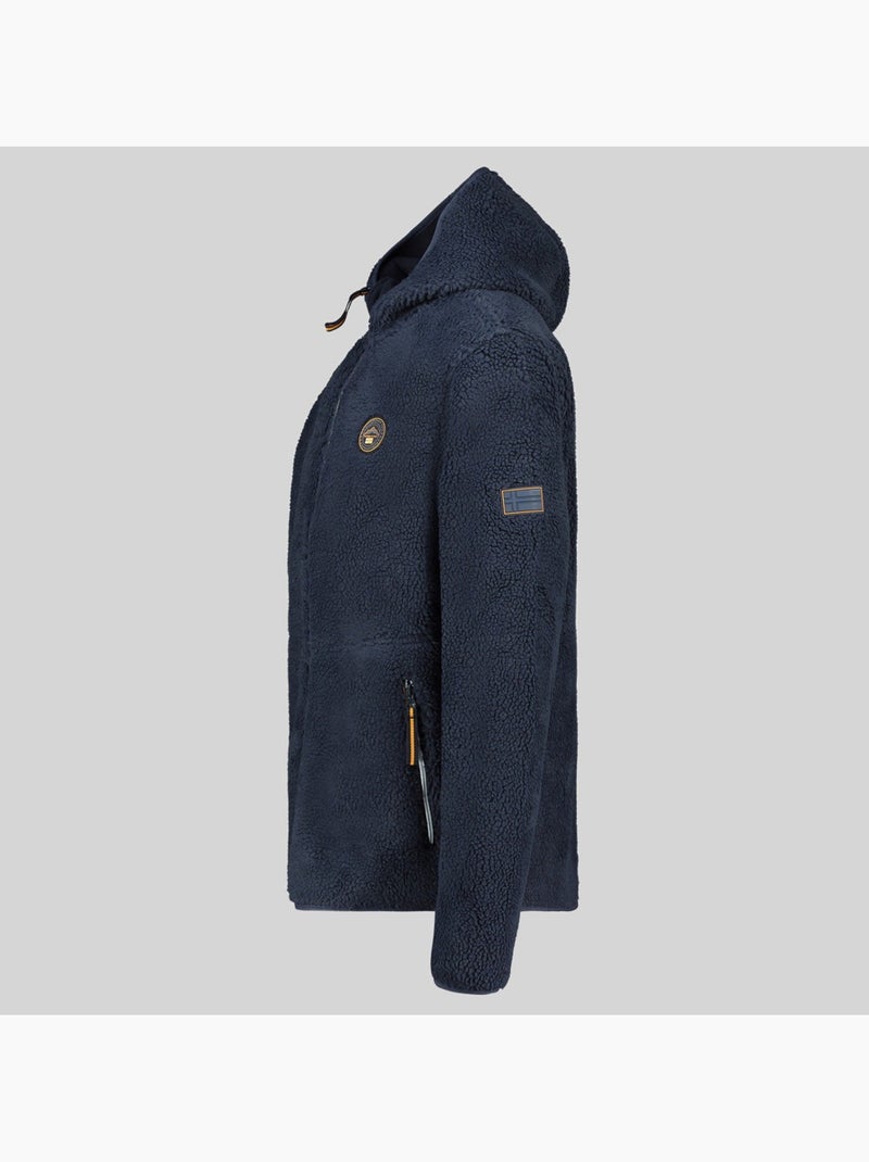 Casaco polar com capuz ucherpim – geographical norway Azul-marinho - Kiabi