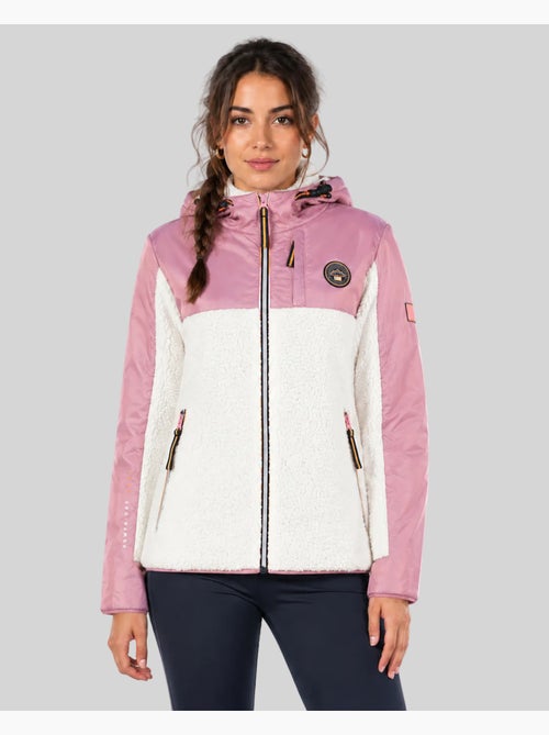 Casaco polar com capuz ulyssim – geographical norway - Kiabi